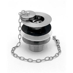 Clearwater - Clearwater 60mm Slotted Waste With Plug & Chain