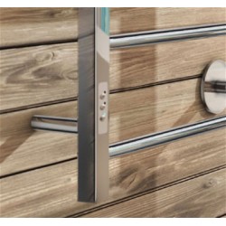 Smedbo - Dry Heated Towel Warmer High
