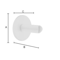 Smedbo - Dry Mounting-Kit For Electrical Hard-Wiring Fits FX710