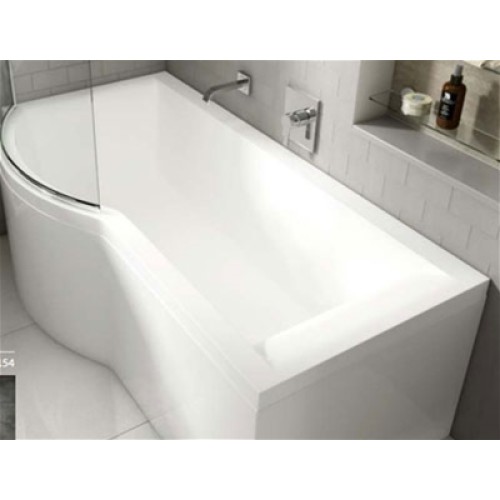 Carron Baths - Urban Carronite L-Shaped Shower Bath Panel 1500