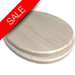 Eastbrook - Sherwood MDF Soft Close Seat In Vinyl Wrap