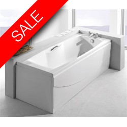 Carron Baths - Imperial Carronite Twin Grip Bath NTH 1500 x 700mm