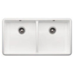 Thomas Denby - Thomas Denby Cumbria Farmhouse 1000 2 Bowl Belfast Sink
