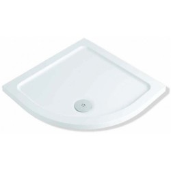 MX Shower Trays - Elements Low Profile ABS 800 x 800mm Quadrant Shower Tray Ra