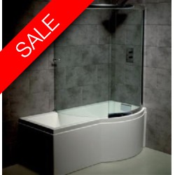 Carron Baths - Celsius Carronite Shower Bath 1700 x 750-900mm RH