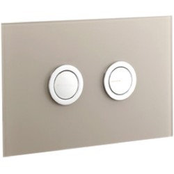 Abacus - Lustrolite Glass Effect WC Press Panel