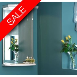 Eastbrook - Madrid 430mm Mirror with 1 Halogen