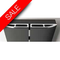 Eastbrook DR - Berlini 1800 x 185mm Aluminium Vertical Radiator